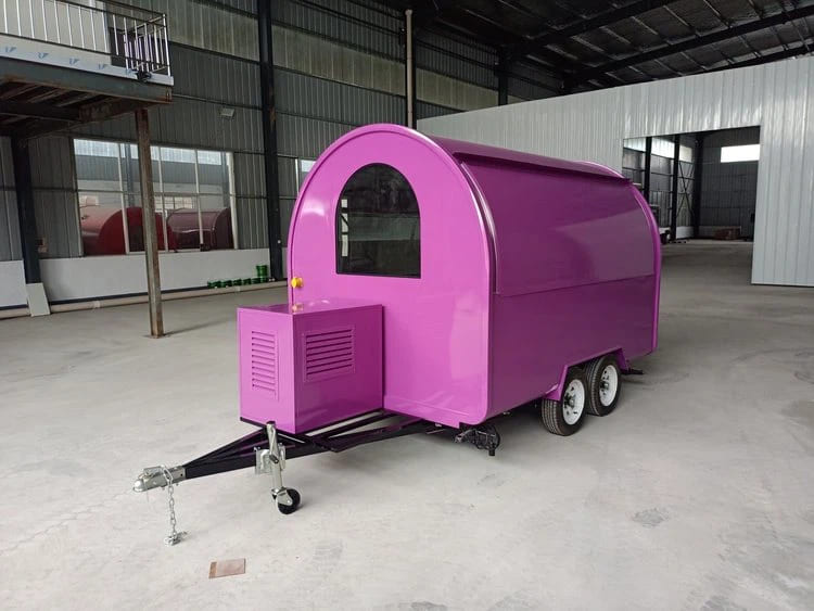 Fully Equipped Mobile Restaurant Trailer for Sale