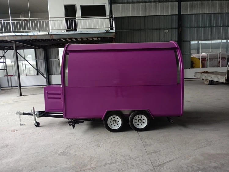 fully equipped mobile restaurant trailer for sale