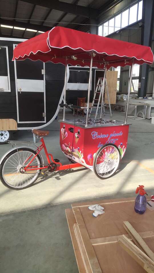 in stock bicycle ice cream cart for sale