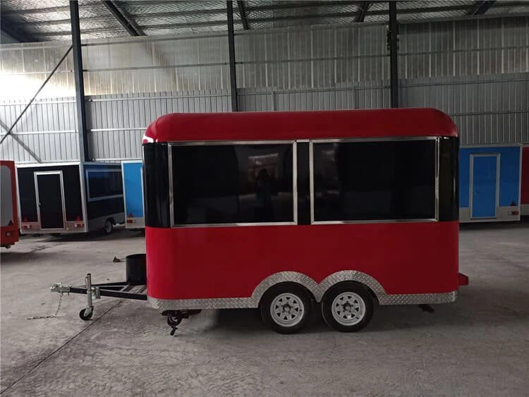 mobile food caravan for sale