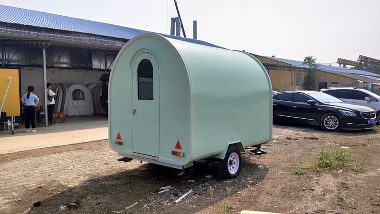Fully Equipped Mobile Ice Cream Cart Trailer with Freezer Under $4,000
