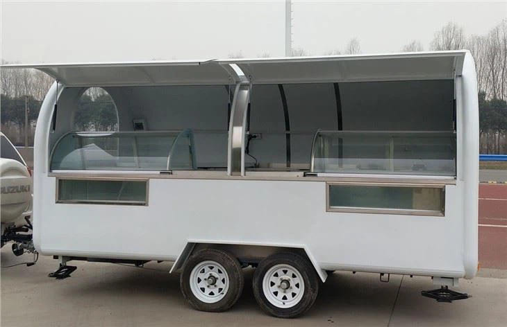 Vintage Ice Cream Concession Trailer Truck for Sale