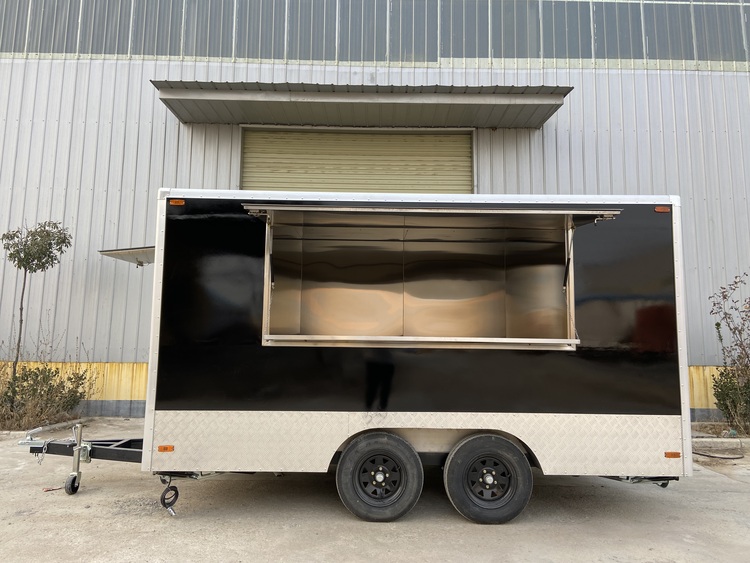 13ft Empty Concession Trailer for Food Trailer Conversion