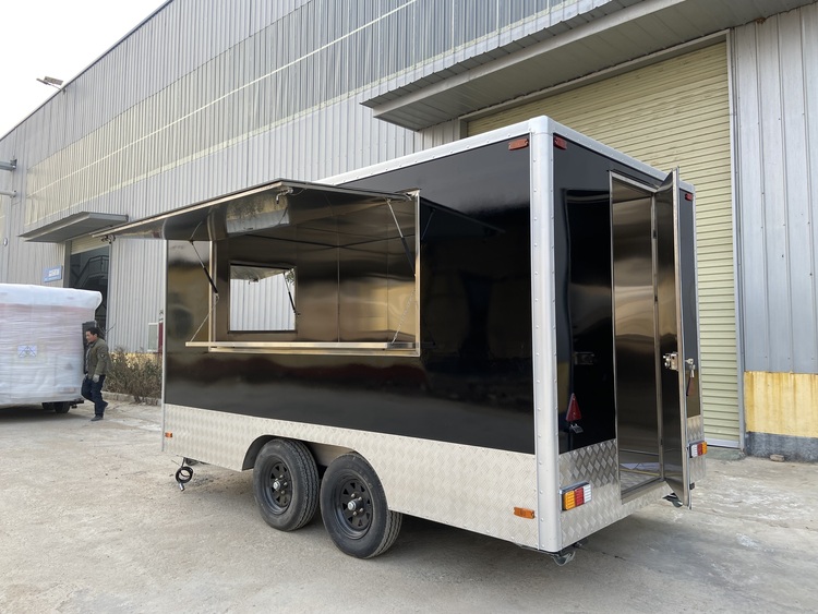 13ft Empty Concession Trailer for Food Trailer Conversion