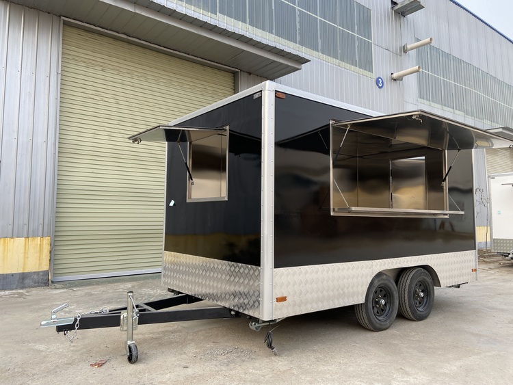 13ft Empty Concession Trailer for Food Trailer Conversion