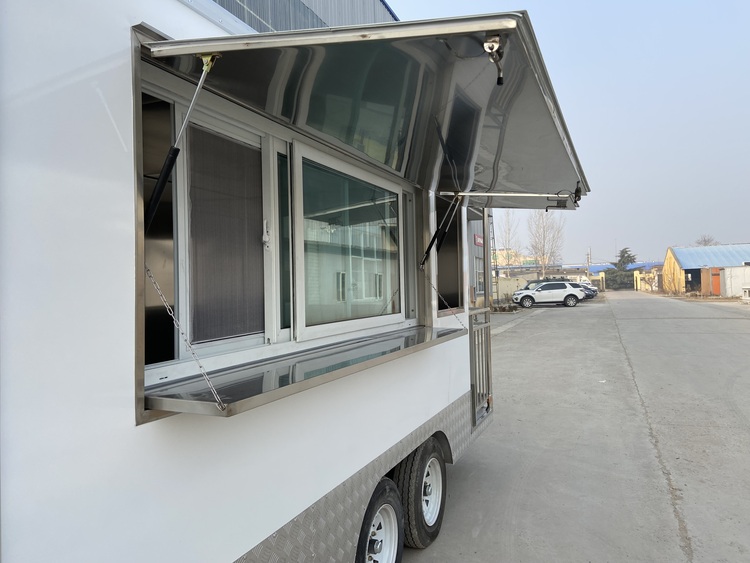 14ft custom bbq porch trailer