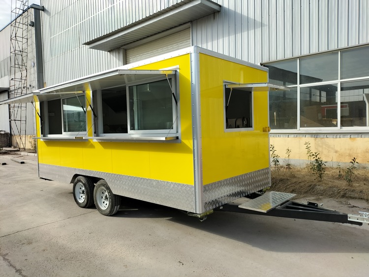 16.4ft Fully Equipped Burger Food Trailer for Sale