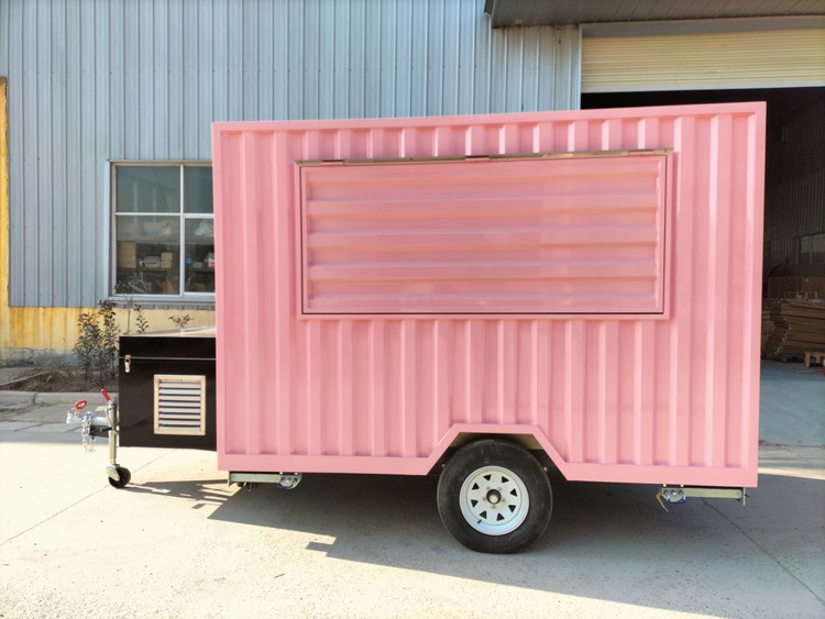 9.8ft Mobile Shipping Container Trailer for Sale