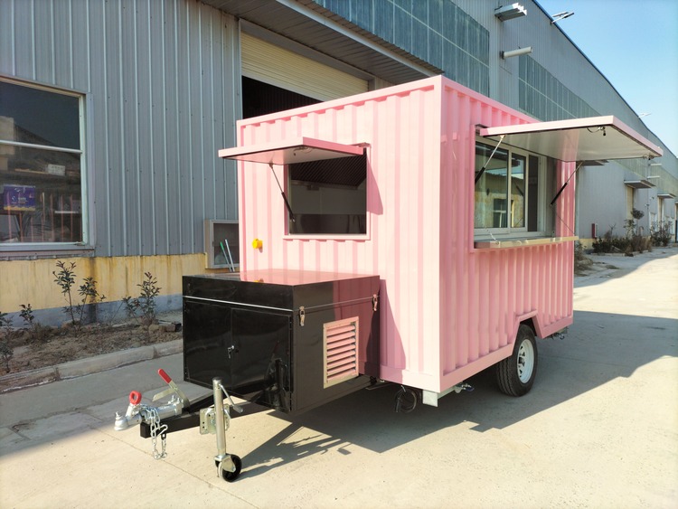9.8ft Mobile Shipping Container Trailer for Sale