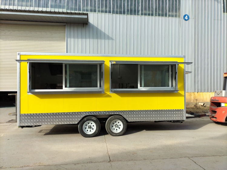 16.4ft Fully Equipped Burger Food Trailer for Sale