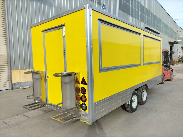 16.4ft Fully Equipped Burger Food Trailer for Sale