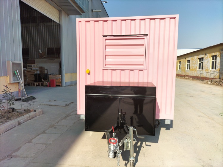 9.8ft Mobile Shipping Container Trailer for Sale