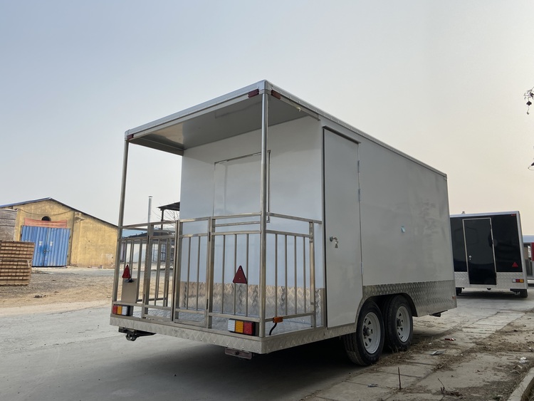 custom bbq porch trailer in stock
