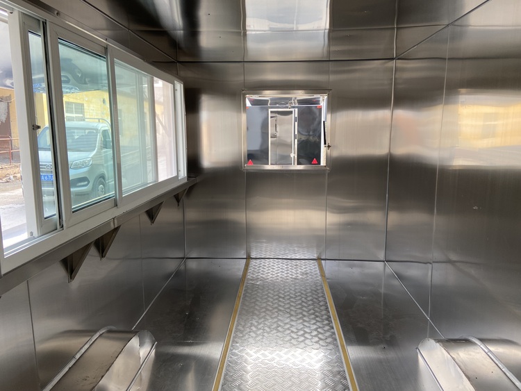 14.7ft Custom BBQ Porch Trailer for Sale