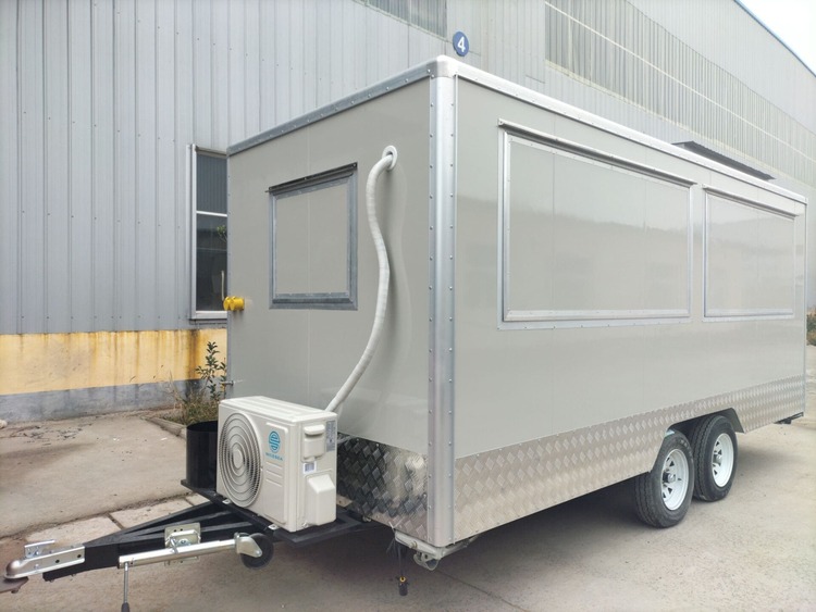 16ft BBQ Competition Trailer with Grill & Fryer