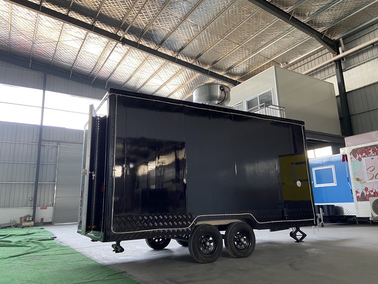 Fully Equipped Food Vending Trailer for Sale in the USA