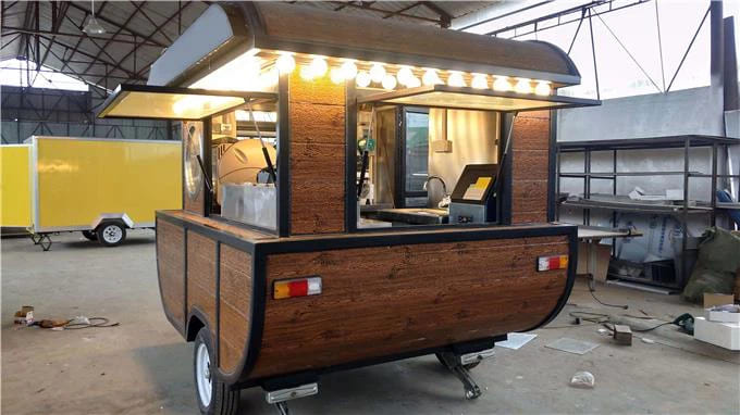 8ft Vintage Mobile Coffee Shop Trailer Truck for Sale