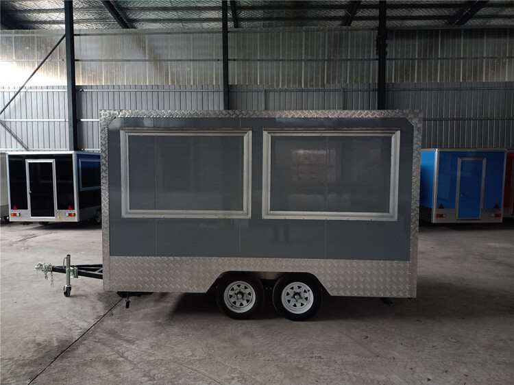 11ft Standard Mobile Commercial Kitchen Trailer for Sale