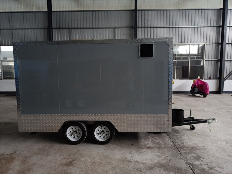 11ft Standard Mobile Commercial Kitchen Trailer for Sale