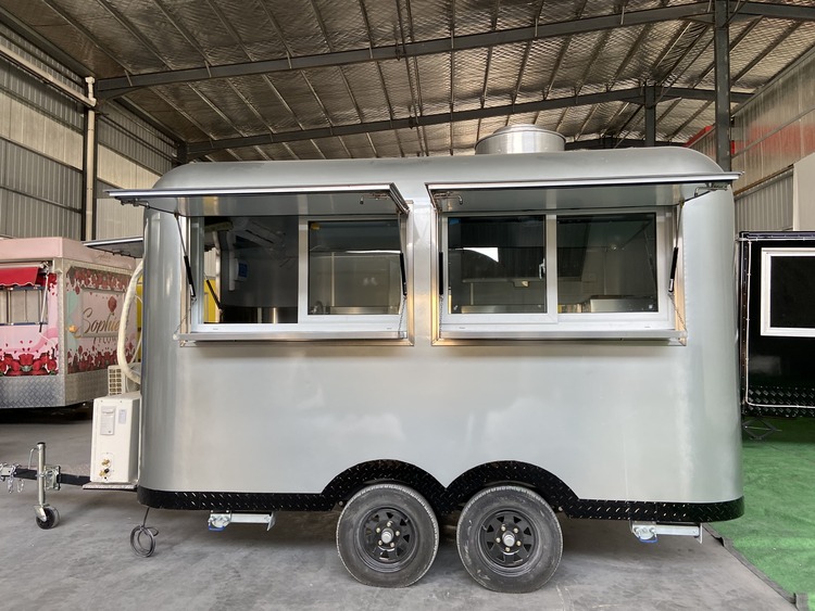 Fully Equipped Mobile Commercial Kitchen Trailer for Sale