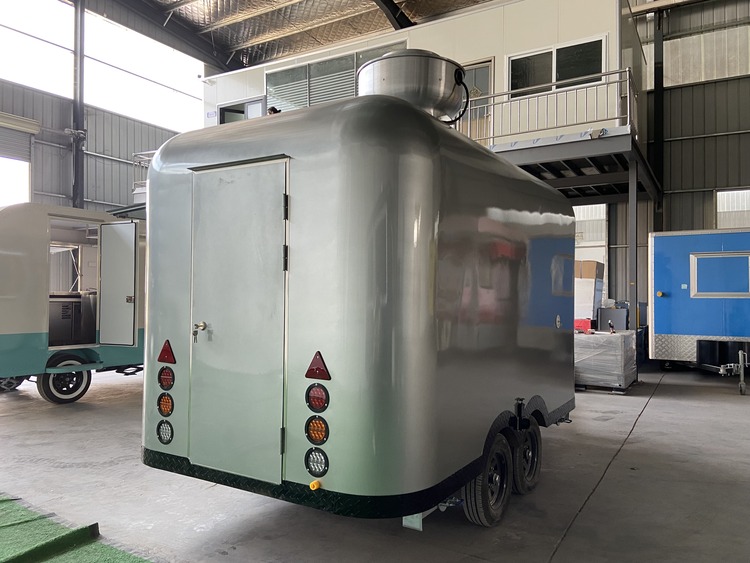 13ft fully quipped mobile commercial kitchen trailer for sale