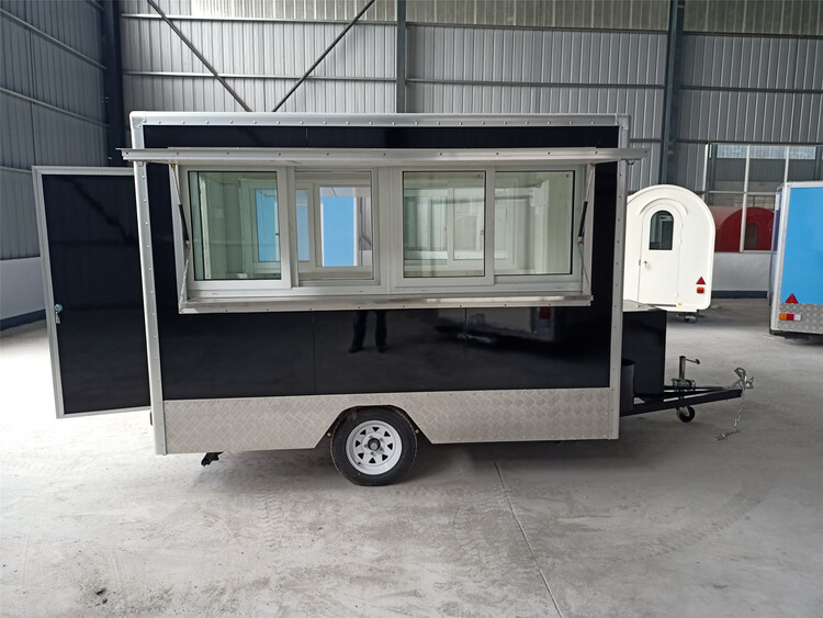 9ft empty concession trailer for the mobile catering business
