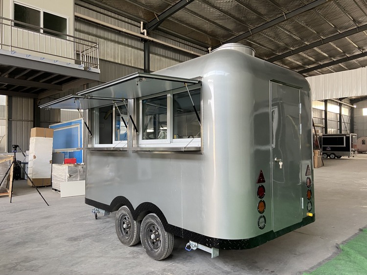 Fully Equipped Mobile Commercial Kitchen Trailer for Sale