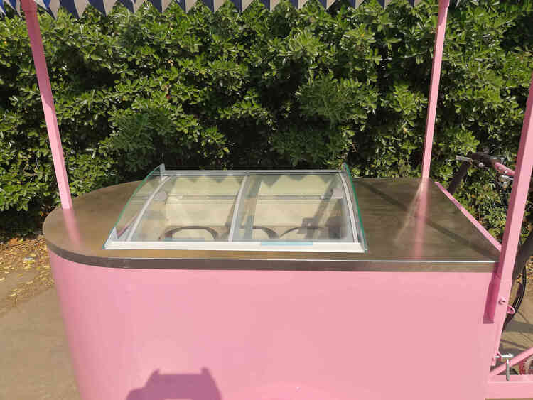 Cute Bicycle Ice Cream Cart for Sale