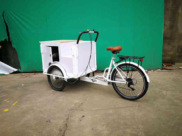 Vintage Ice Cream Bike Cart for Sale