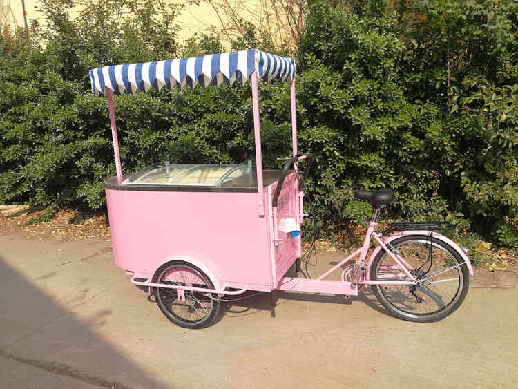 Cute Bicycle Ice Cream Cart for Sale