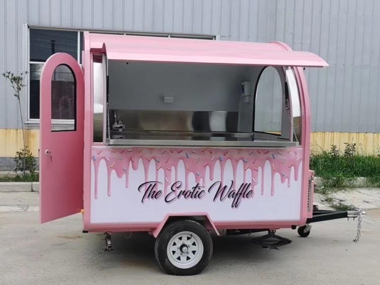 7ft small Ice Cream Concession Trailer for Sale