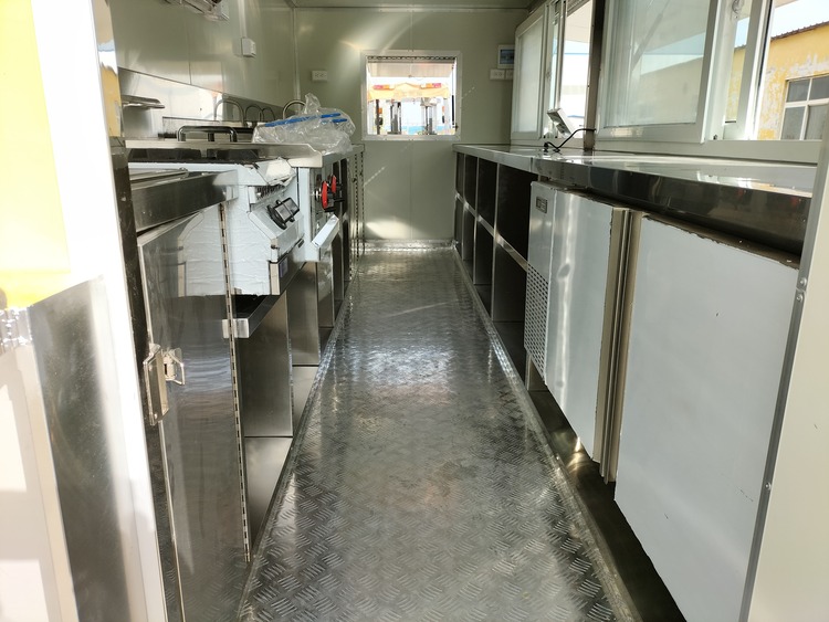 16ft Fully Equipped Mobile Kitchen for Fast Food