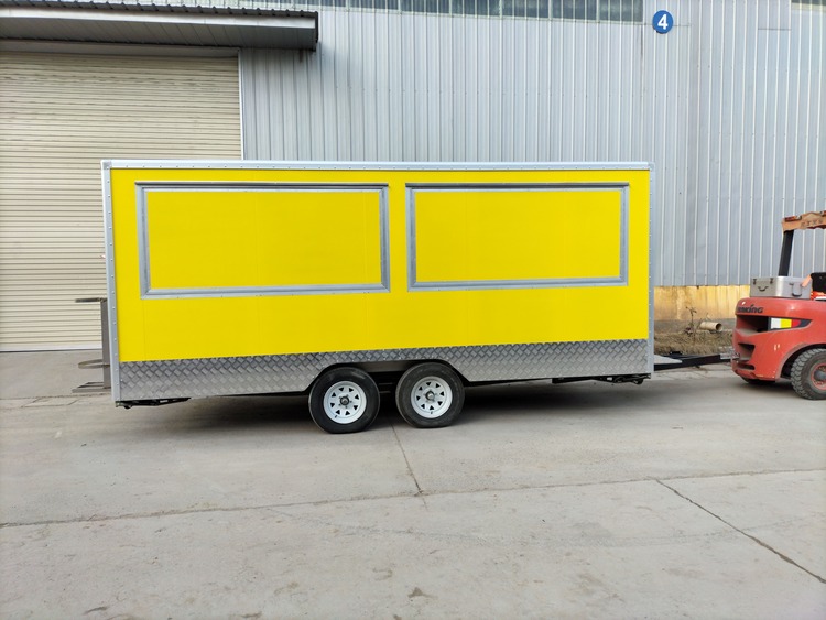 16ft Fully Equipped Mobile Kitchen for Fast Food