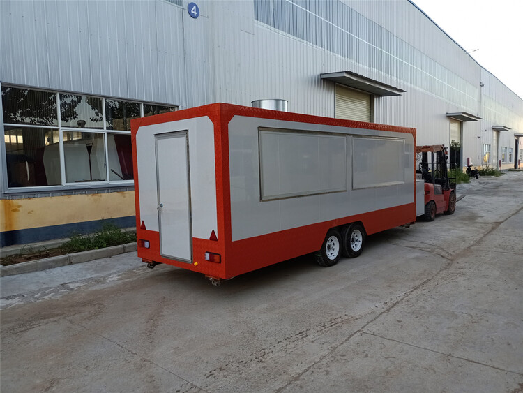 19ft Custom Pizza Food Trailer for Sale