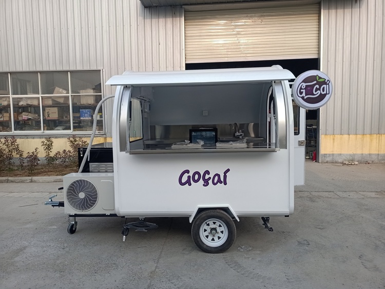 7ft Small Ice Cream Food Trailer for Sale