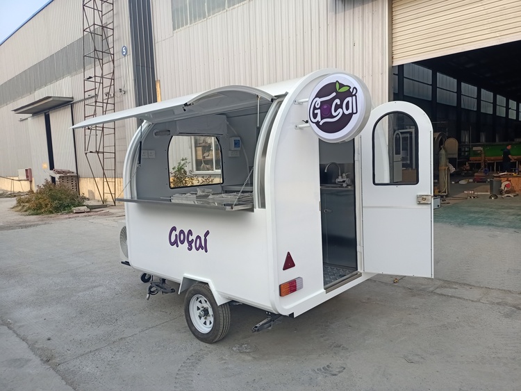 7ft Small Ice Cream Food Trailer for Sale