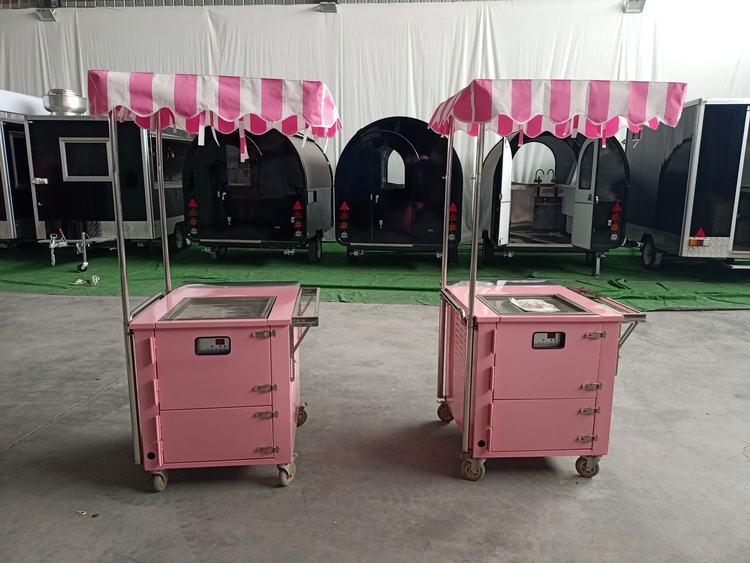 Rolled Ice Cream Cart for Sale