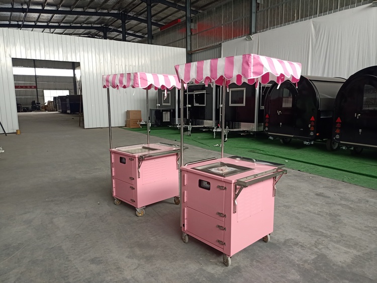 Rolled Ice Cream Cart for Sale