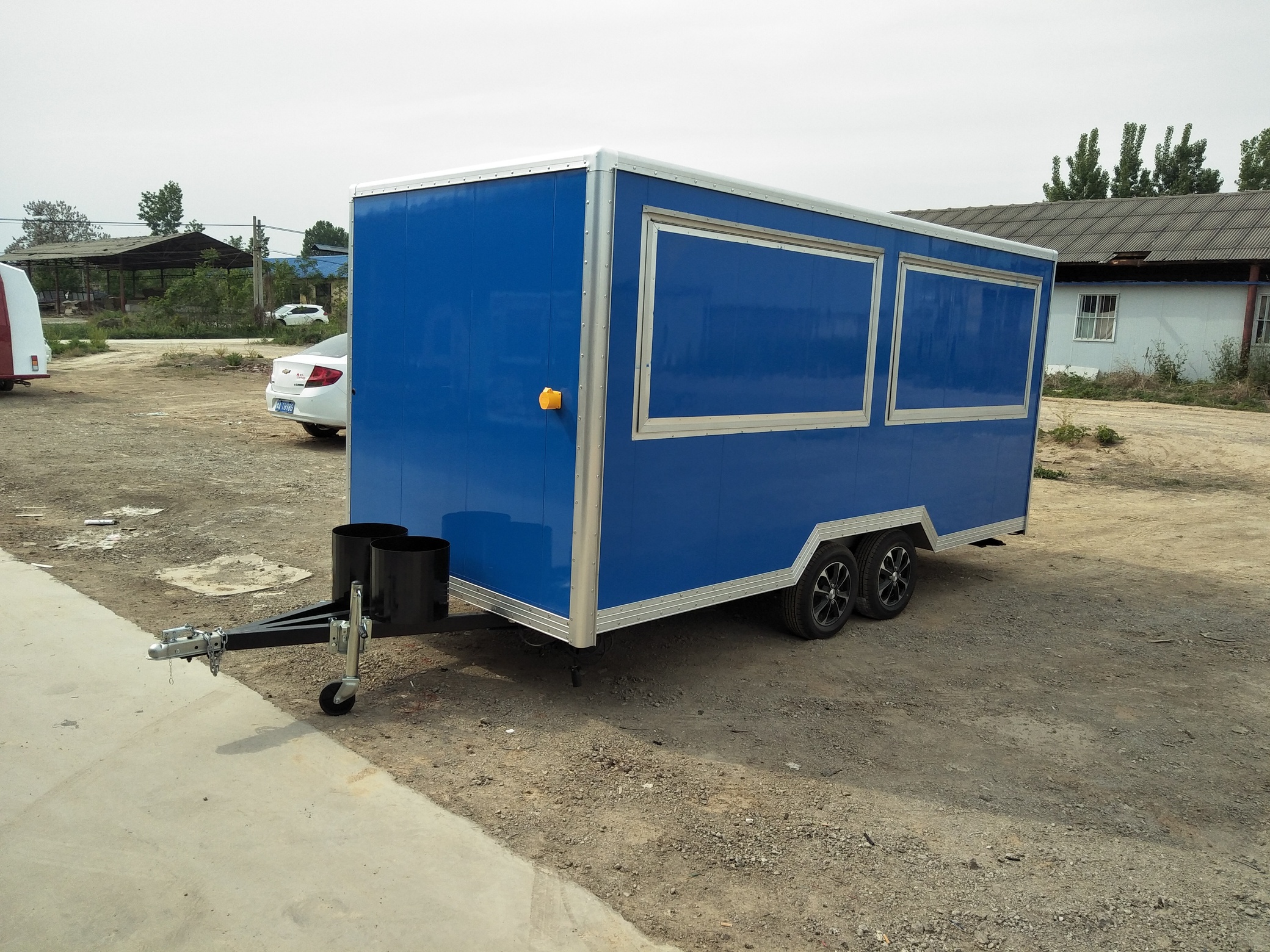 14ft Donut Concession Trailer with an Electric Donut Maker