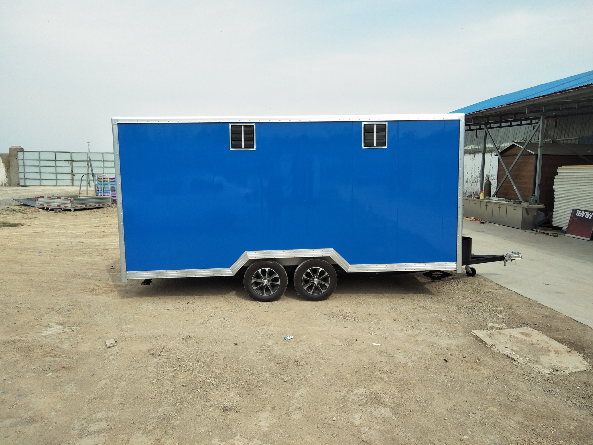 14ft Donut Concession Trailer with an Electric Donut Maker