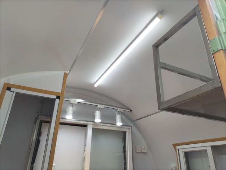 8ft custom bubble tea trailer interior