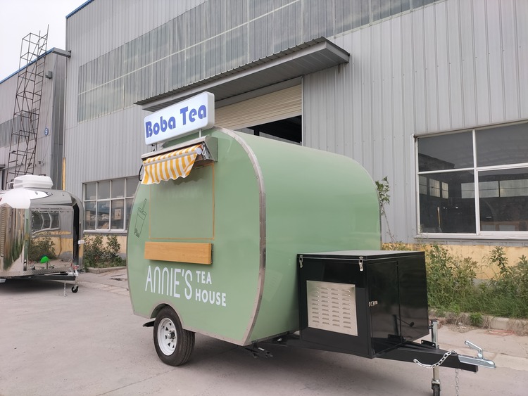 8ft Custom Built Bubble Tea Trailer for Sale