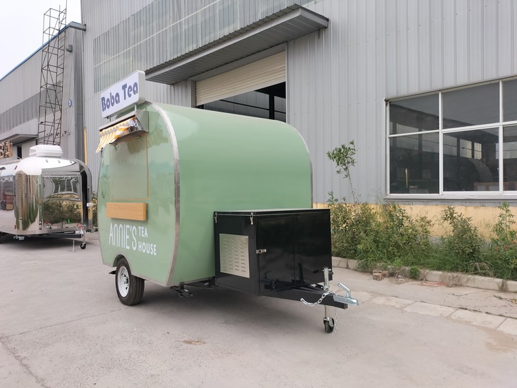 8ft Custom Built Bubble Tea Trailer for Sale