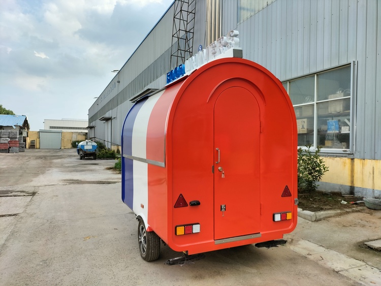 7ft Small Food Trailers for Sale in France