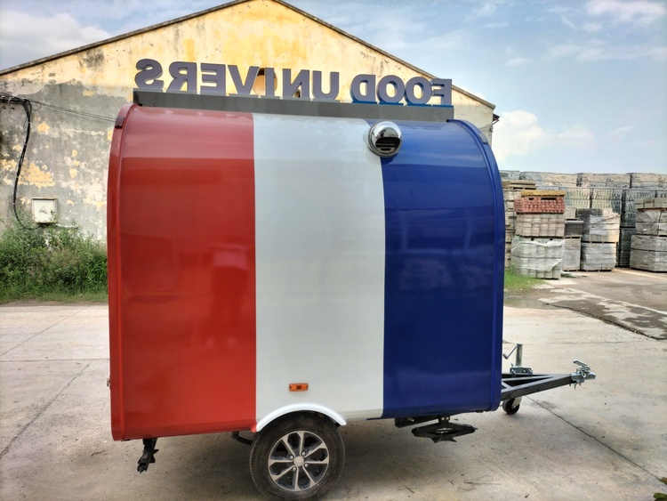 7ft Small Food Trailers for Sale in France