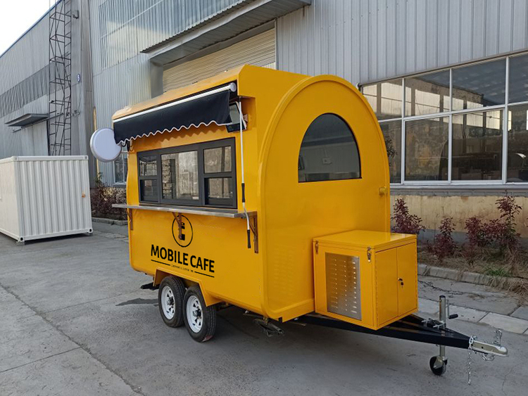 Mobile Bubble Tea & Coffee Shop Trailer for Sale