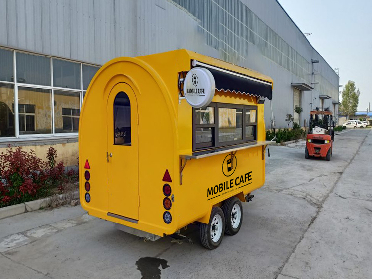 Mobile Bubble Tea & Coffee Shop Trailer for Sale