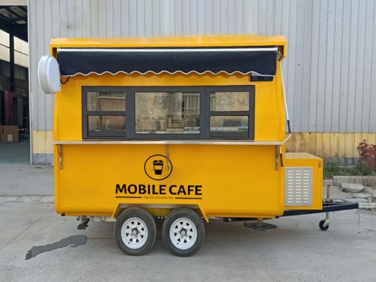 Mobile Bubble Tea & Coffee Shop Trailer for Sale