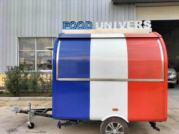 7ft Small Food Trailers for Sale in France
