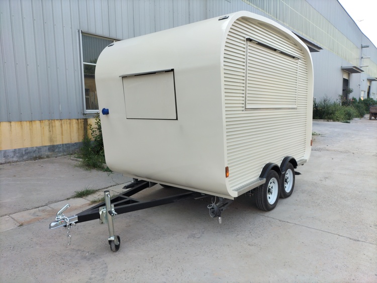 Vintage Horse Trailer Coffee Bar for Weddings